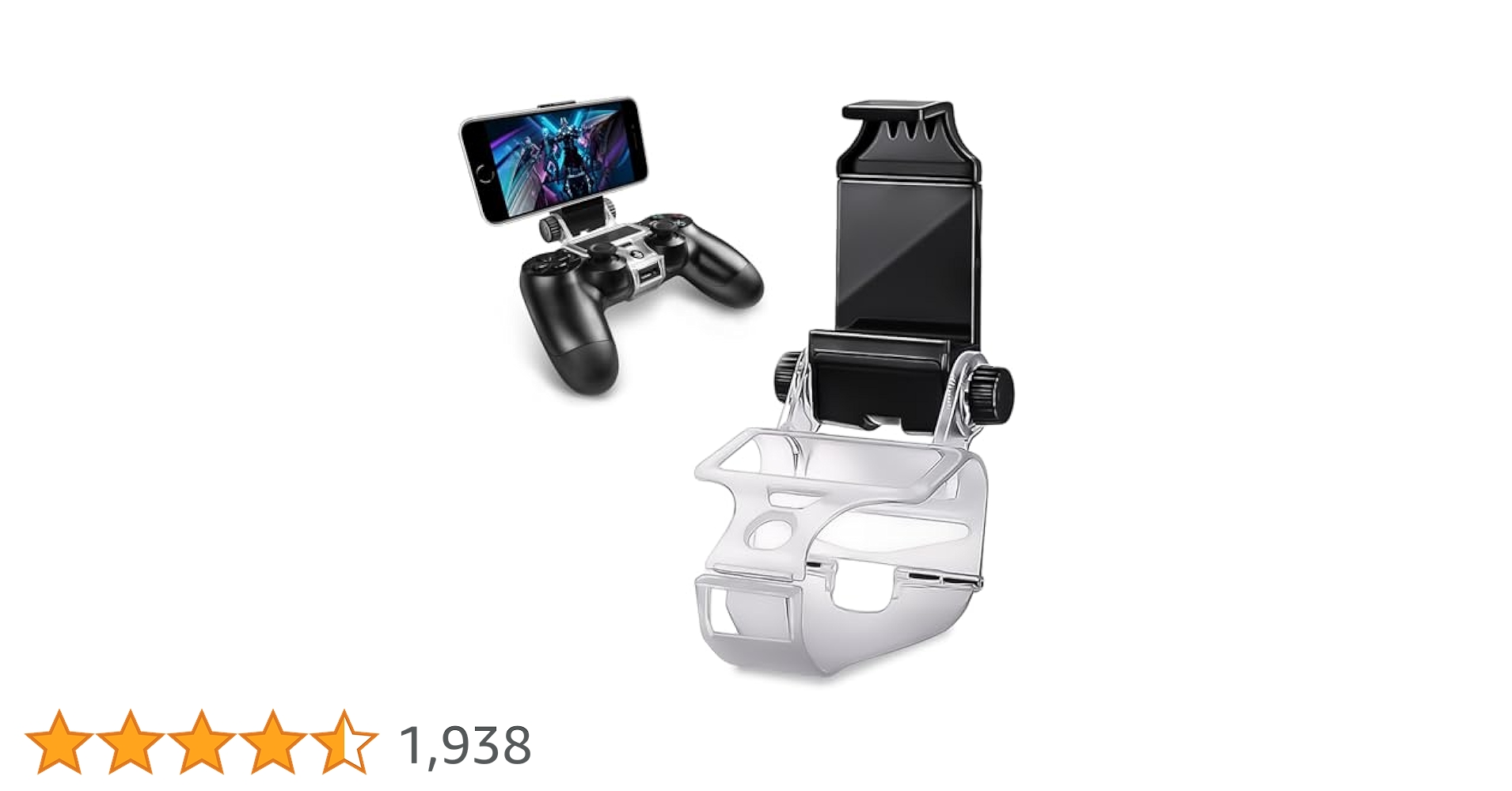 Amazon.co.jp: PS4コントローラー電話マウント、ADZ PS4電話